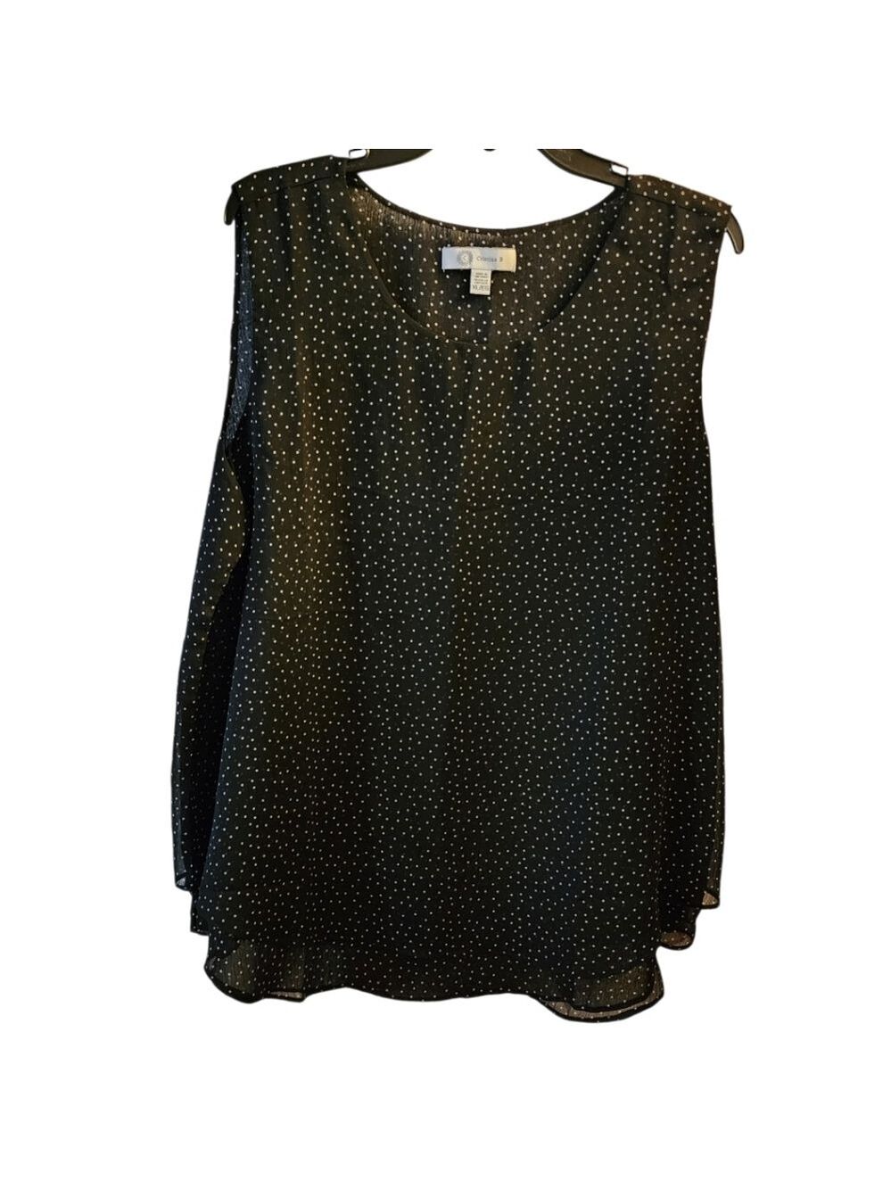 Cristina B Sleeveless Blouse Size Extra Large